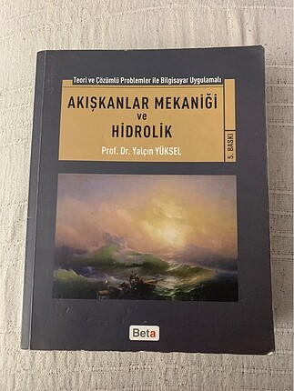 Akışkanlar Mekaniği ve Hidrolik Yalçın Yüksel
