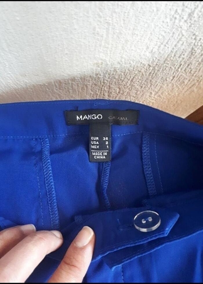 Lacivert XS / 34 Mango Şort/Bermuda - Görsel 3