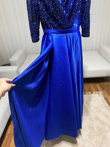 Uzun Abiye Elbise - Görsel 7