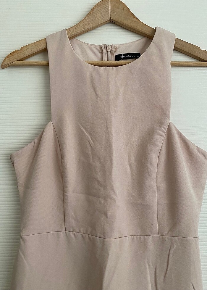 Pudra Rengi Elbise - Görsel 3