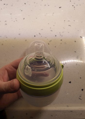 comotomo Bebek Biberonu, Şeffaf Kapaklı - Görsel 2