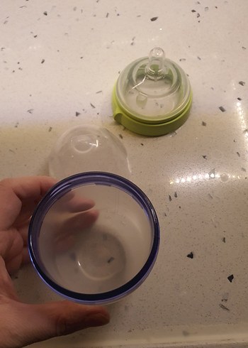 comotomo Bebek Biberonu, Şeffaf Kapaklı - Görsel 3