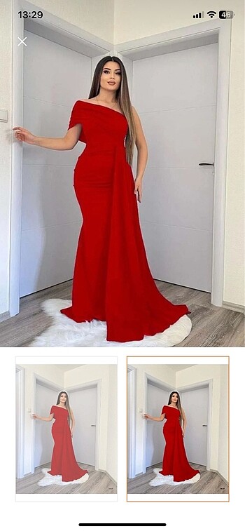 Kırmızı Abiye