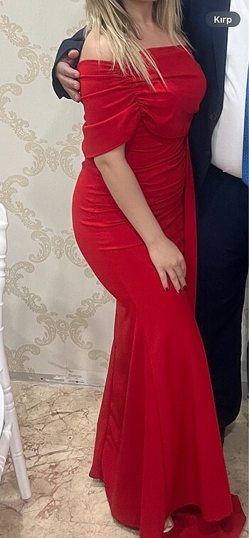 s Beden kırmızı Renk Kırmızı Abiye