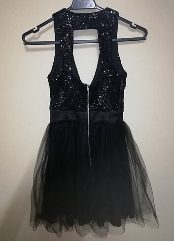 32 Beden siyah Renk #Elbise #Miss #Selfridge #abiye