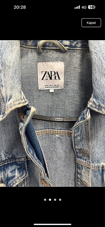 Zara Kot Ceket
