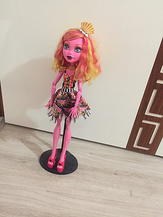 45 cm dev boyutta monster high bebek