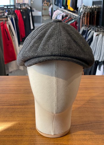 Diğer Füme Renk Kaşe Kasket Peaky Blinders Model