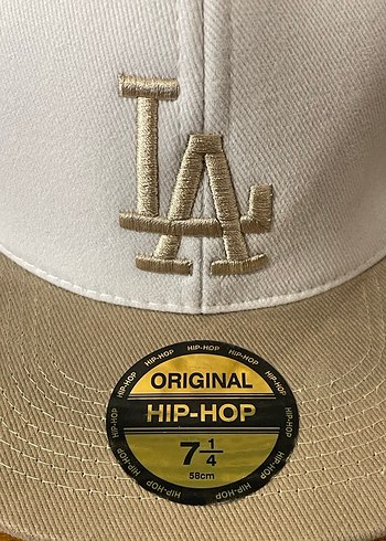  Beden LA Lakers Beyaz Hiphop Snapback Şapka Cap