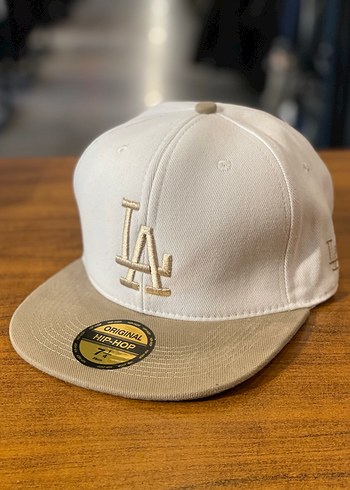 LA Lakers Beyaz Hiphop Snapback Şapka Cap