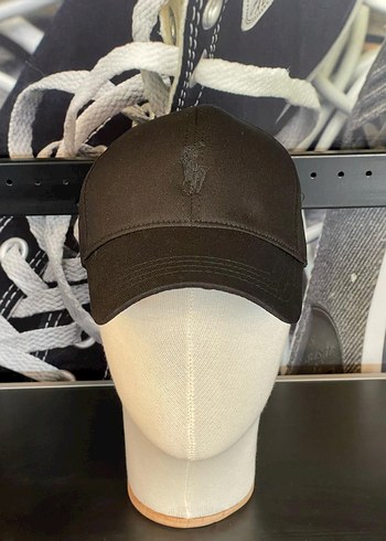 Polo Nakış Siyah Renk Cap Şapka - Görsel 2