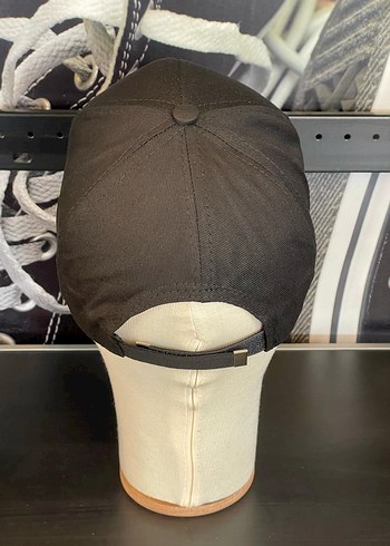 Polo Nakış Siyah Renk Cap Şapka - Görsel 4