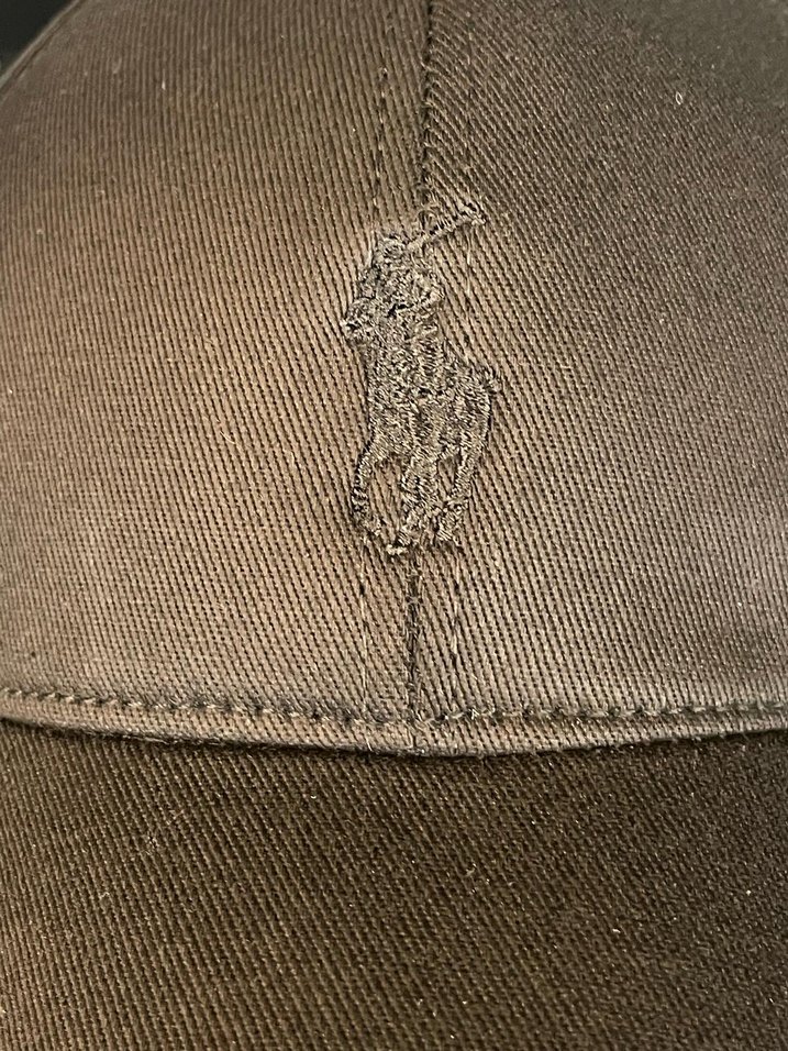 Polo Nakış Siyah Renk Cap Şapka - Görsel 5