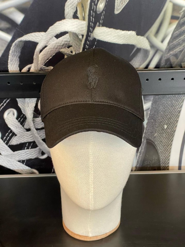 Polo Nakış Siyah Renk Cap Şapka - Görsel 2