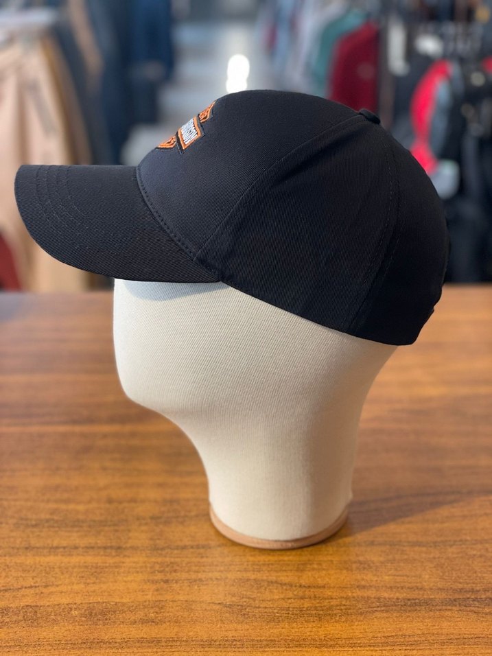 Harley Davidson Motor Siyah Cap Şapka - Görsel 3