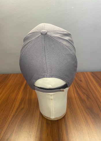 Polo Nakışlı Gri Cap Şapka - Görsel 4