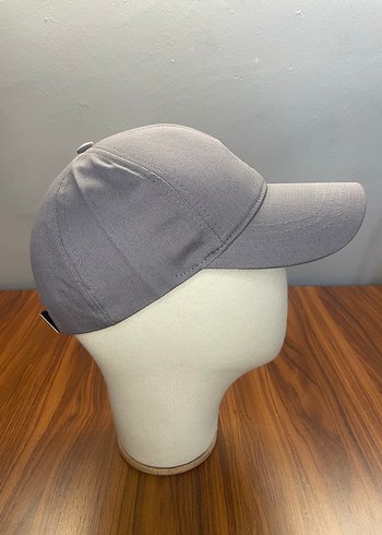 Polo Nakışlı Gri Cap Şapka - Görsel 3