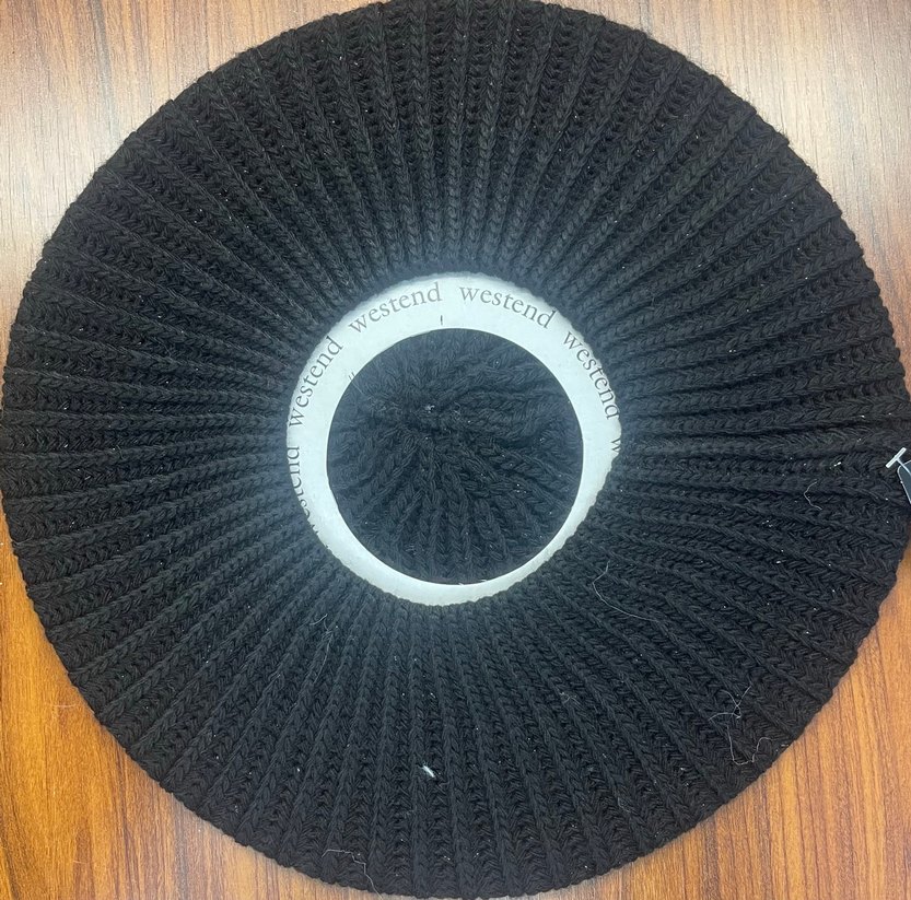 Ressam Model Siyah Simli Yün Bere - Görsel 3