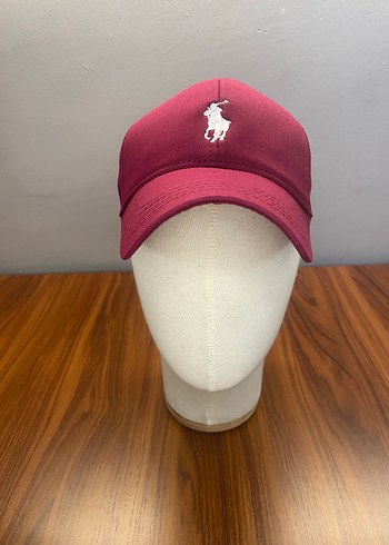 Polo Nakışlı Bordo Cap Şapka - Görsel 2