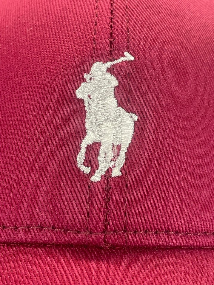 Polo Nakışlı Bordo Cap Şapka - Görsel 5