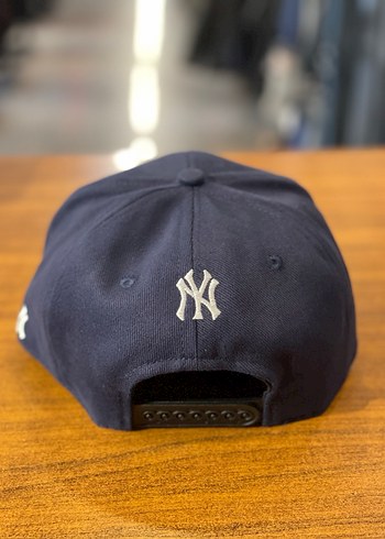 NY Yankees Hiphop Snapback Rapper Şapka - Görsel 4