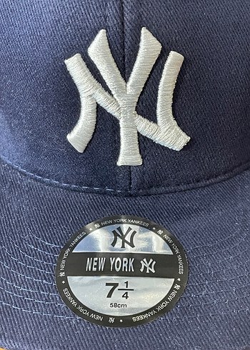 NY Yankees Hiphop Snapback Rapper Şapka - Görsel 5