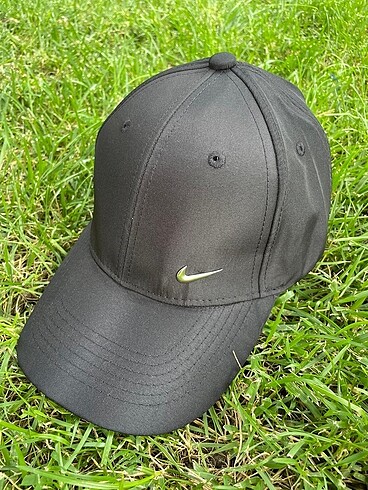 Nike Metal Swoosh Logo Cap Şapka Siyah