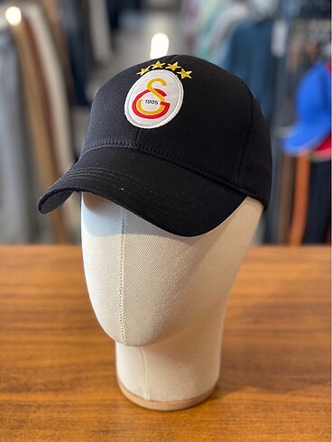 Galatasaray Logo Siyah Renk Pamuklu Cap Şapka
