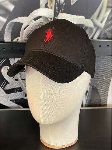 Polo Nakışlı Siyah Renk Cap Şapka