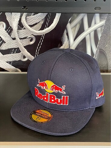 Red Bull Nakışlı Lacivert Hiphop Snapback Şapka