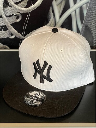 NY Yankees Beyaz Hiphop Snapback Şapka