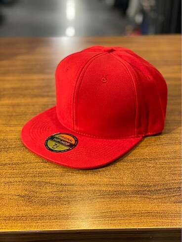 Kırmızı Renk Hiphop Snapback Rapper Şapka