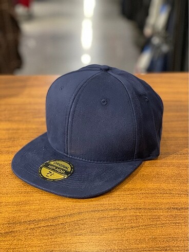 Lacivert Renk Hiphop Snapback Rapper Şapka