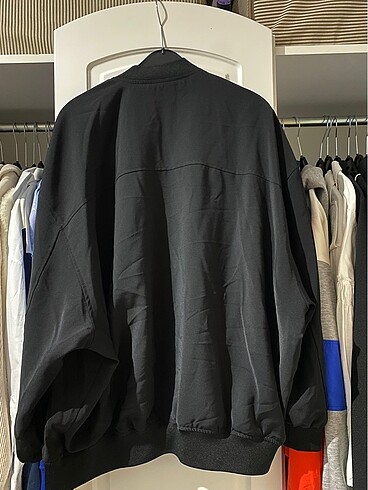 m Beden siyah Renk Pull and bear Bomber oversize ceket