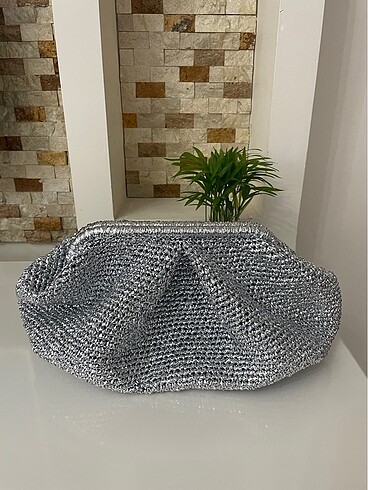 Mango Metal kağıt ip ile yapıldı