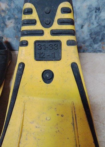 Erkek Sarı Kauçuk Plaj Yüzme Paleti - Görsel 4