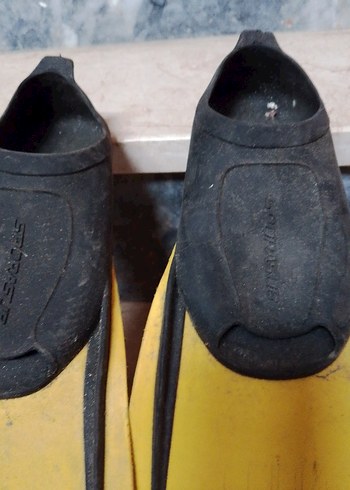 Erkek Sarı Kauçuk Plaj Yüzme Paleti - Görsel 2