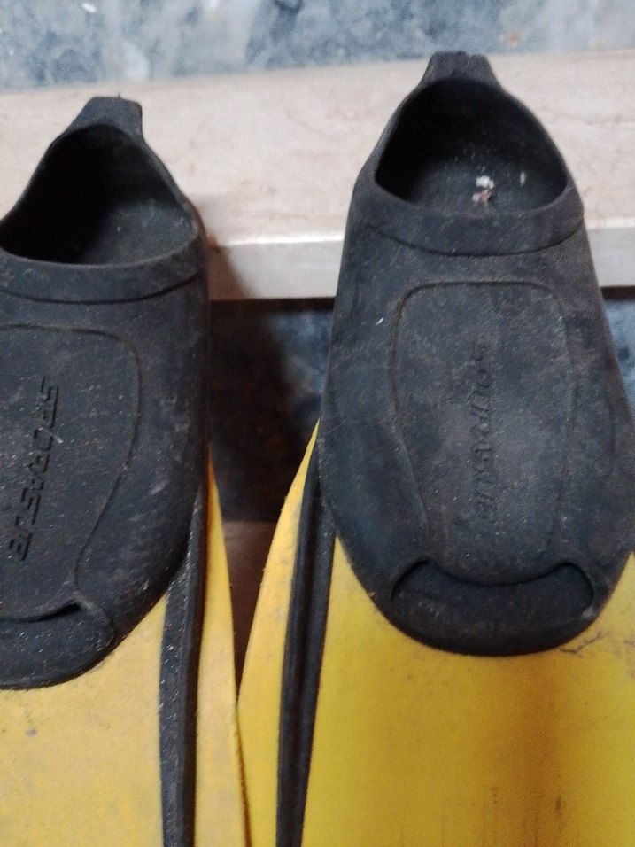 Erkek Sarı Kauçuk Plaj Yüzme Paleti - Görsel 2