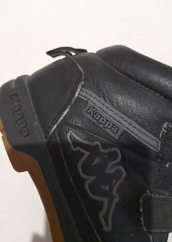 Siyah Erkek Çocuk Kauçuk Botlar Velcro - Görsel 5