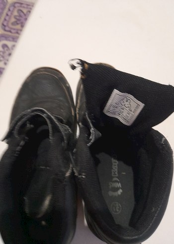 Siyah Erkek Çocuk Kauçuk Botlar Velcro - Görsel 7