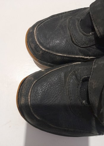 Siyah Erkek Çocuk Kauçuk Botlar Velcro - Görsel 8