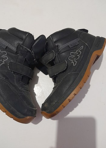 Siyah Erkek Çocuk Kauçuk Botlar Velcro - Görsel 6