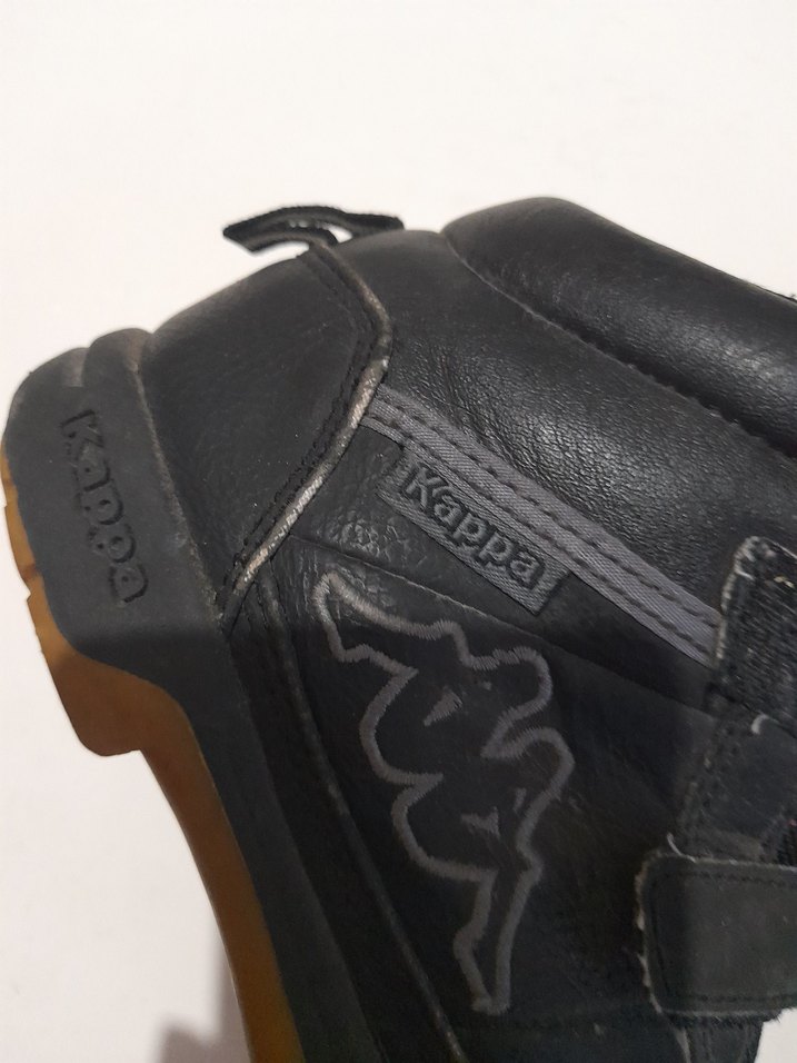 Siyah Erkek Çocuk Kauçuk Botlar Velcro - Görsel 5