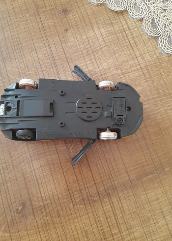 Koyu Siyah Kapı Açılır Oyuncak Araba - Görsel 2