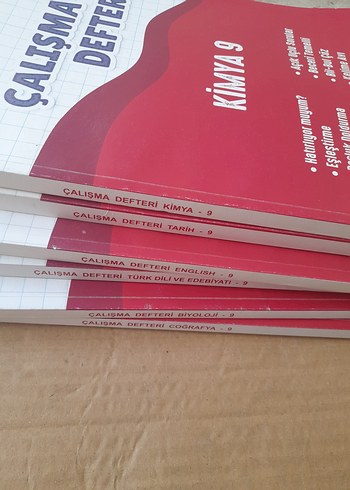 Çalışma Defteri Seti 9. Sınıf Konu Kitapları - Görsel 5