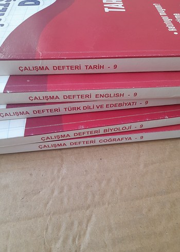 Çalışma Defteri Seti 9. Sınıf Konu Kitapları - Görsel 4