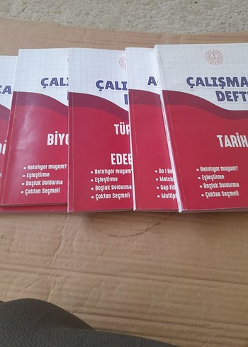 Çalışma Defteri Seti 9. Sınıf Konu Kitapları - Görsel 3