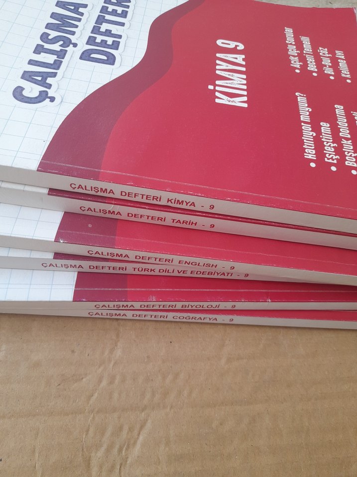 Çalışma Defteri Seti 9. Sınıf Konu Kitapları - Görsel 5
