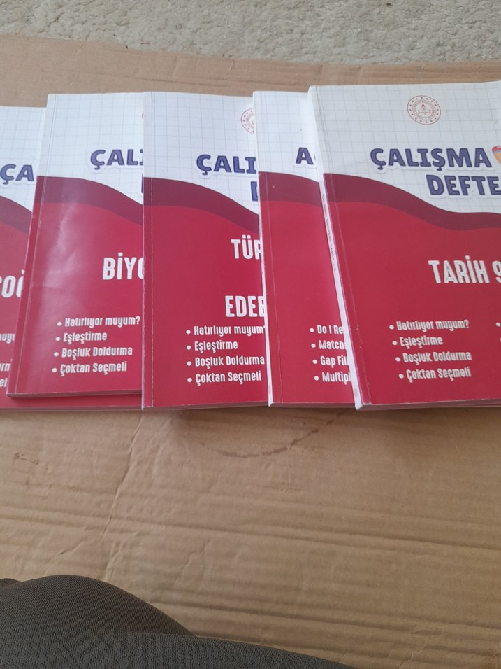 Çalışma Defteri Seti 9. Sınıf Konu Kitapları - Görsel 3