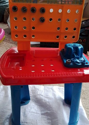 Renkli Eğitici Oyuncak Çalışma Masası